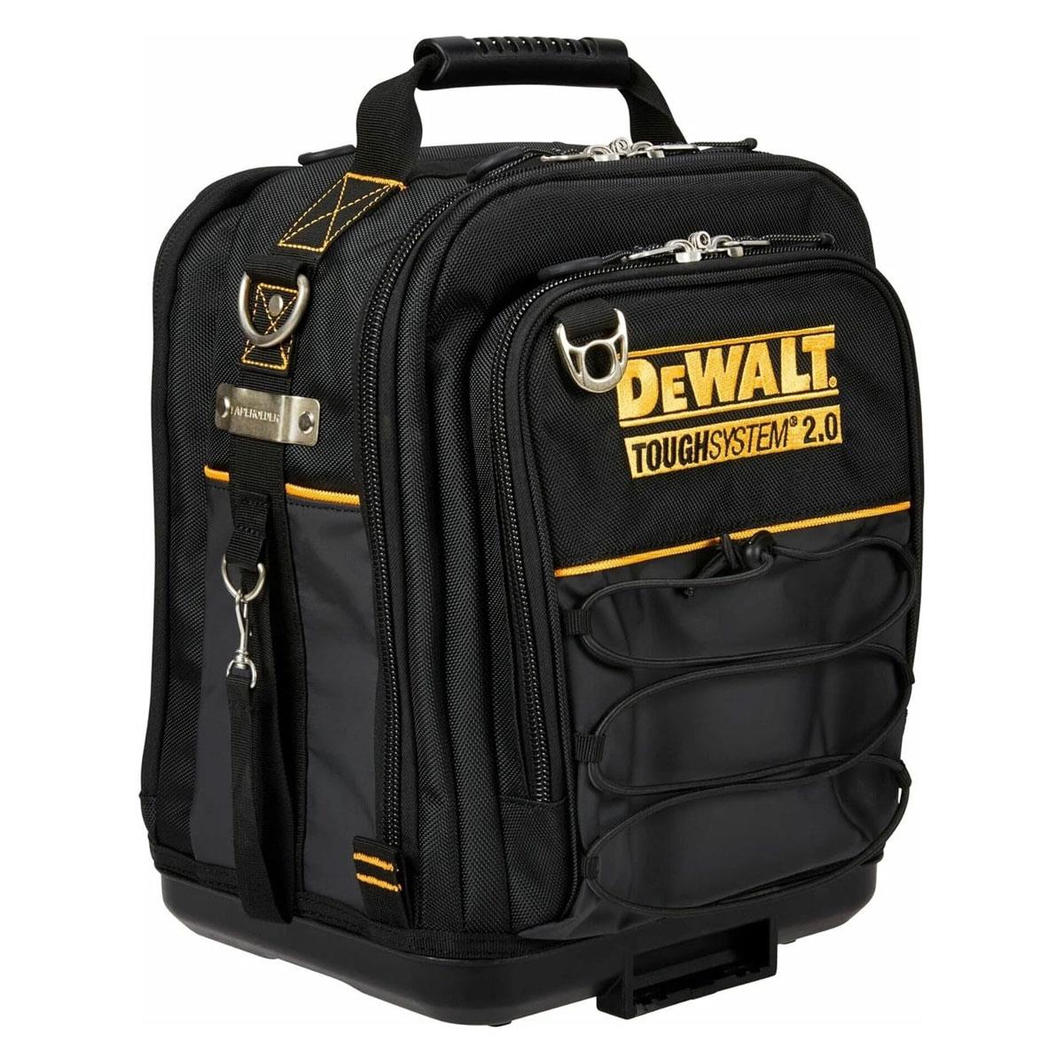 Dewalt TOUGHSYSTEM 2.0 Half Width Tool Bag 280mm 18kg Capacity Polyester Black Yellow