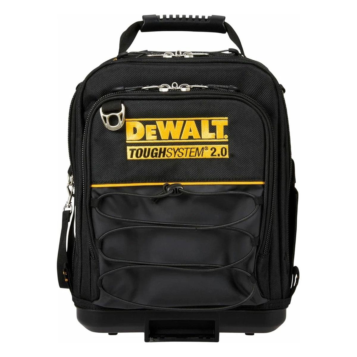 Dewalt TOUGHSYSTEM 2.0 Half Width Tool Bag 280mm 18kg Capacity Polyester Black Yellow - Image 5