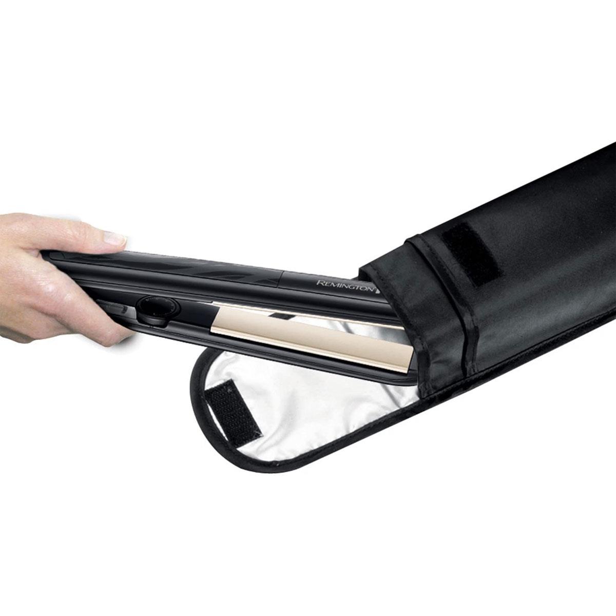 Remington Hair Straightener Ceramic Straight 230 110mm Floating Plates Ionic Tourmaline 230°C Black - Image 5