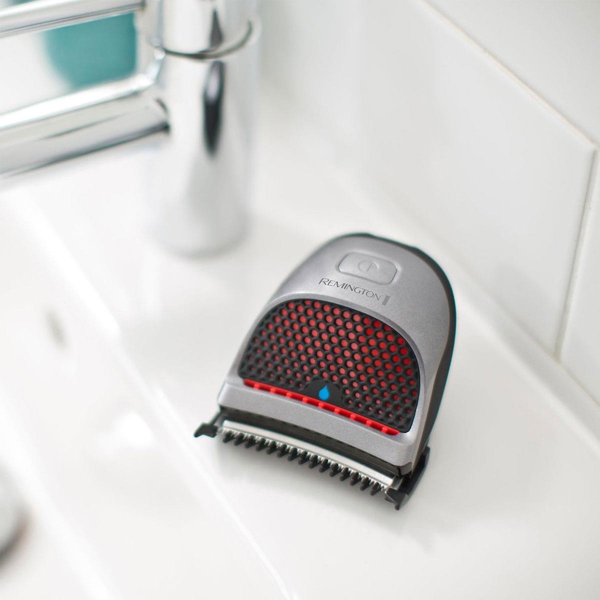 Remington Quick Cut Hair Clipper Cordless Rechargeable Stainless Steel Blades 9 Combs 1.5–15 mm Silver/Black - Image 7
