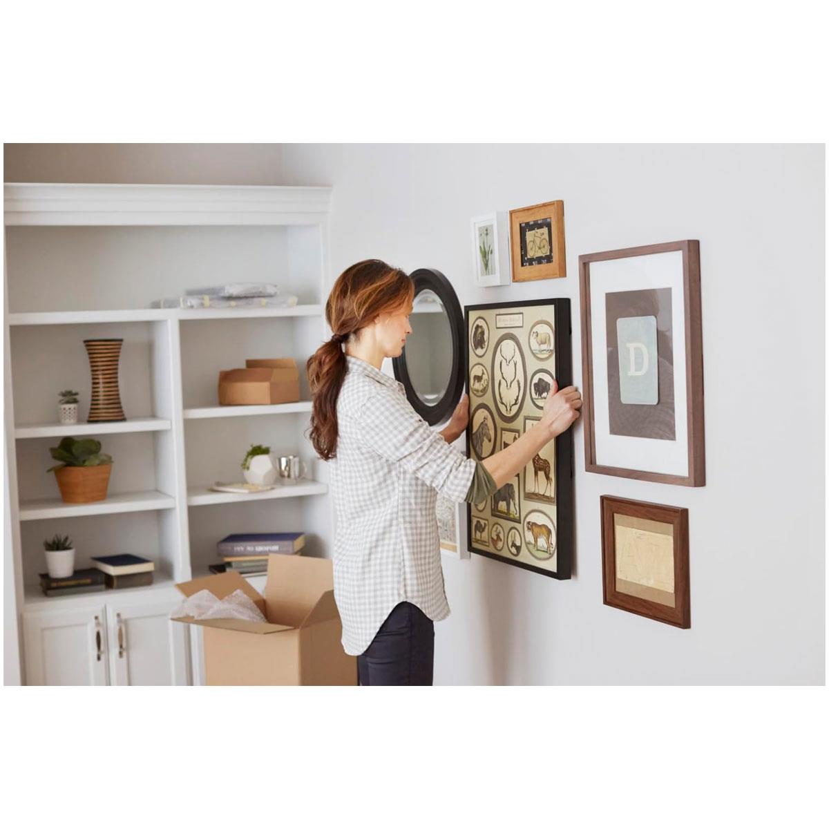 3M Command Picture Hanging Strips Large 12 Pairs White Damage-Free Adhesive Hangers 24 Strips 7kg - Image 11