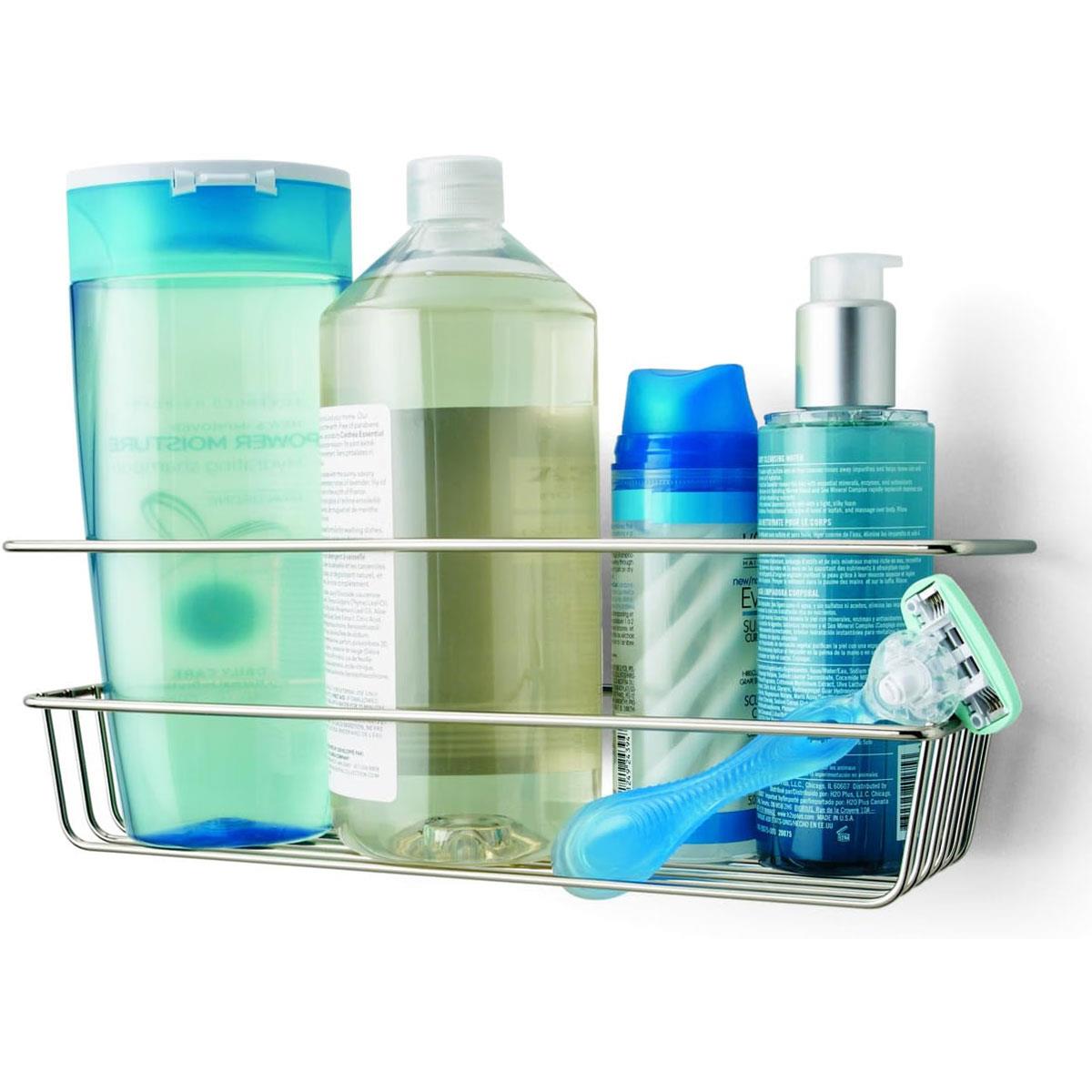 3M Command Bath Shower Caddy Satin Nickel with 4 Water-Resistant Strips 3kg Capacity No Drill - Image 12