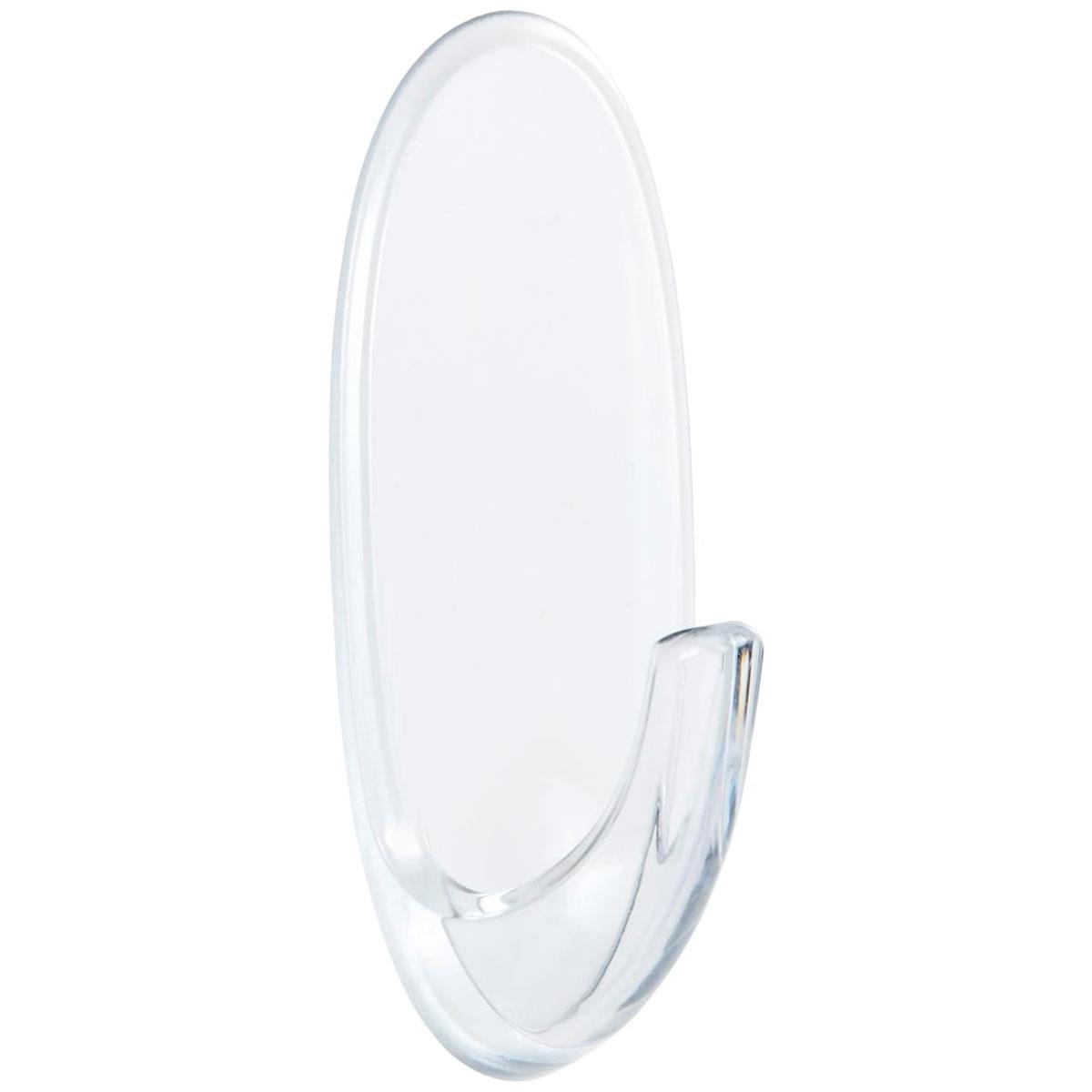 3M Command Hooks with Strips Large 1 Hook and 2 Large Strips 1.8 kg Holding Power Clear/Transparent - Image 11