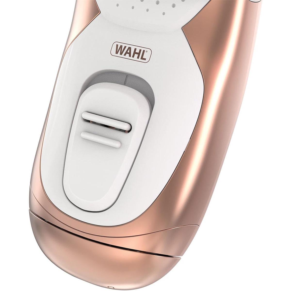 Wahl Rechargeable Showerproof Women's Electric Shaver - Pink & White Wet/Dry Travel Foil Razor - Image 5
