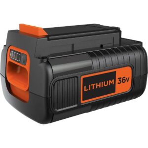 Black & Decker 36V 2.0Ah Lithium-Ion Replacement Battery for Cordless Garden Tools
