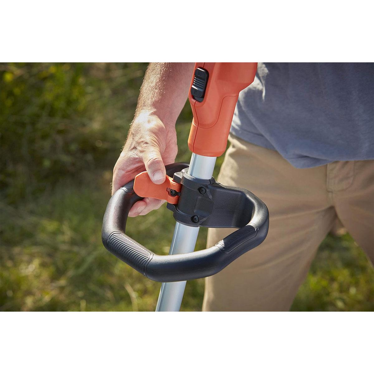 Black & Decker Cordless Grass Strimmer 36V 33cm with 2Ah Battery and Charger Orange - Image 5