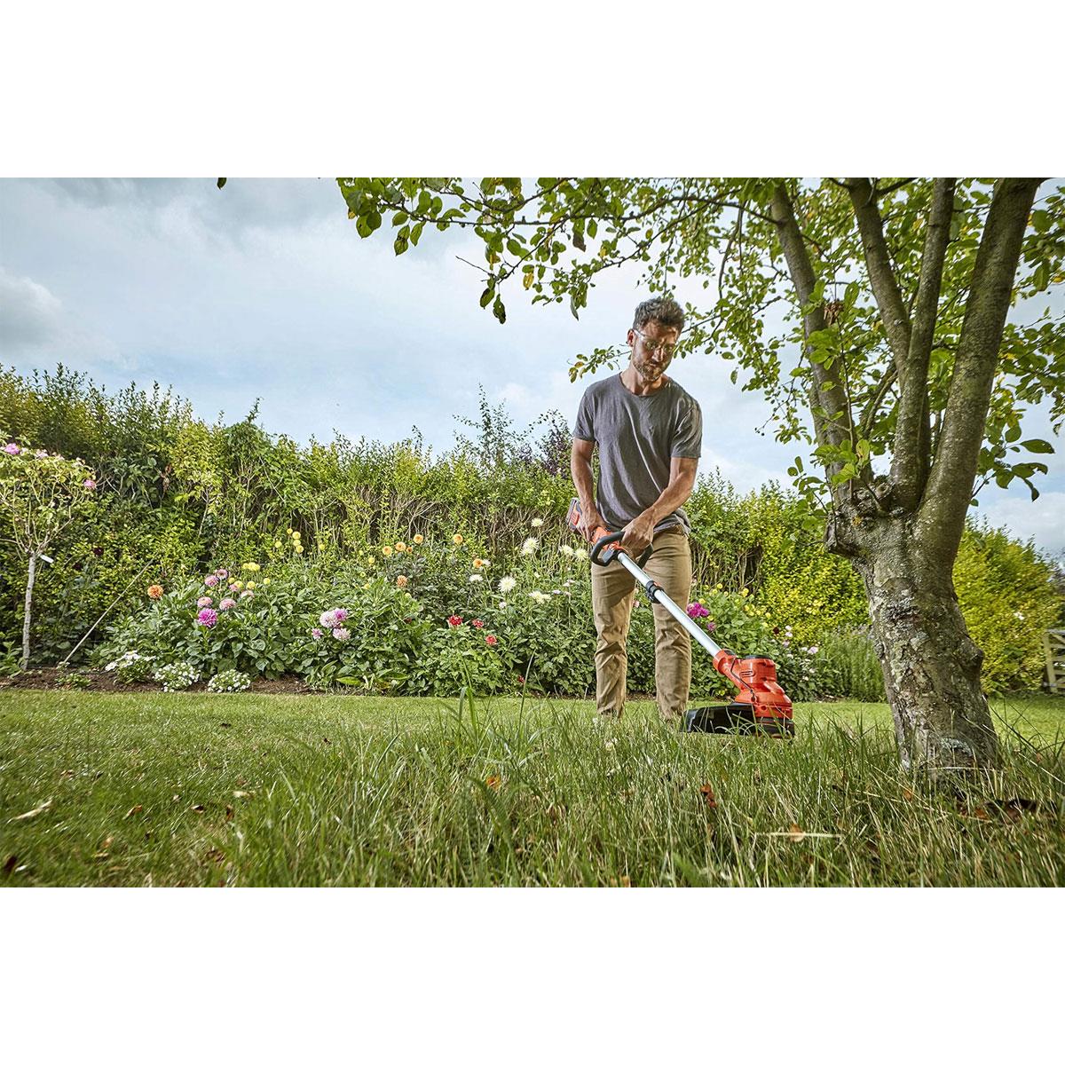 Black & Decker Cordless Grass Strimmer 36V 33cm with 2Ah Battery and Charger Orange - Image 8