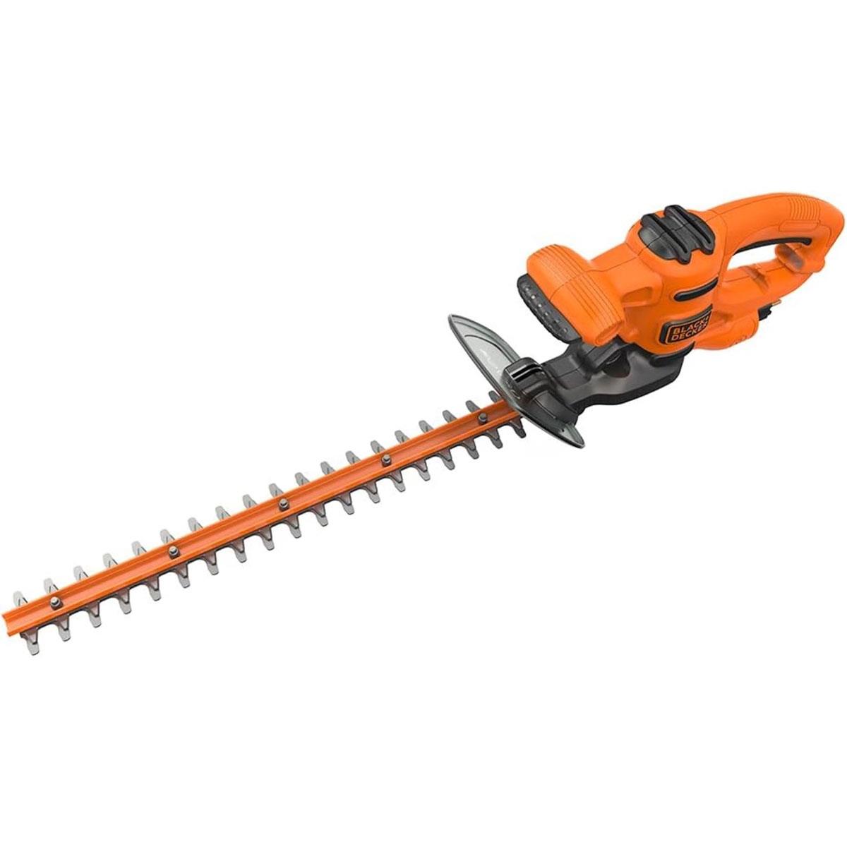 Black & Decker Corded Electric Hedge Trimmer 420W 45cm Alloy Steel Blade 16mm Cutting Capacity Black - Image 3
