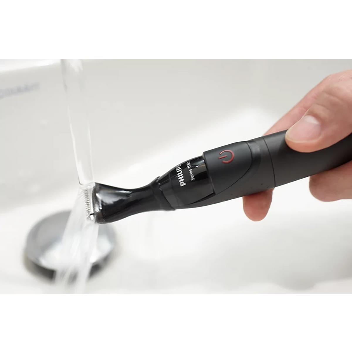 Philips Multigroom Series 1000 Waterproof Detail Beard Styler With DualCut Technology And 3 Precision Click-on Combs Black - Image 8